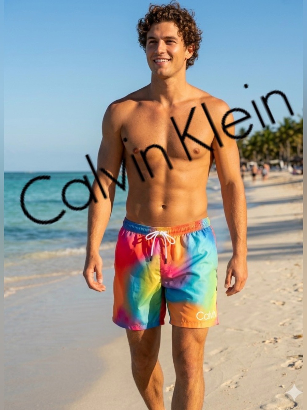 ♥️ Calvin Klein Swim Trunks Size L